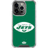 NFL New York Jets Retro Logo iPhone 16 Pro Clear Case
