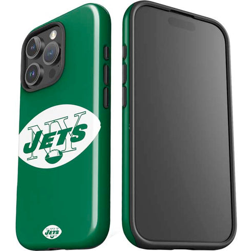 NFL New York Jets Retro Logo iPhone 16 Pro Impact Case