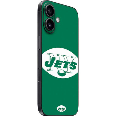 NFL New York Jets Retro Logo iPhone 16 Skin