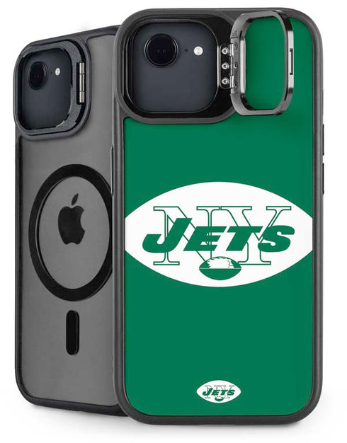NFL New York Jets Retro Logo iPhone 16e Kickstand Case