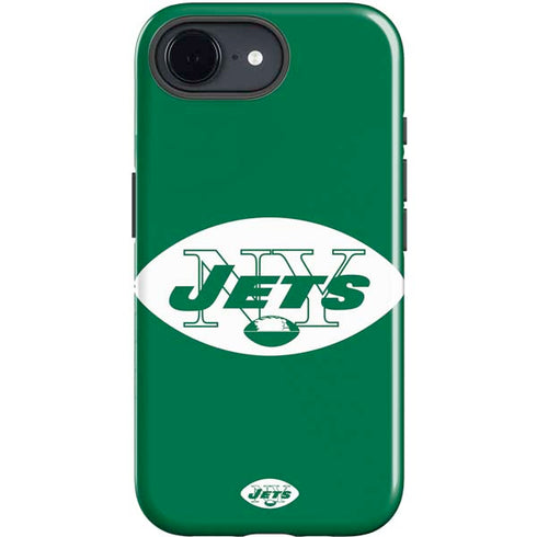NFL New York Jets Retro Logo iPhone 16e Impact Case