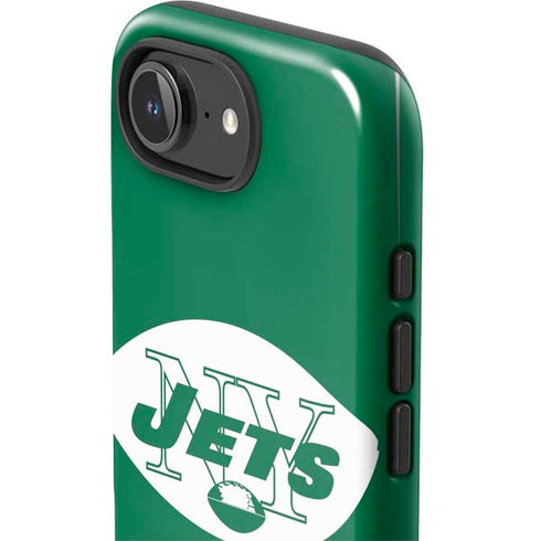 NFL New York Jets Retro Logo iPhone 16e Impact Case