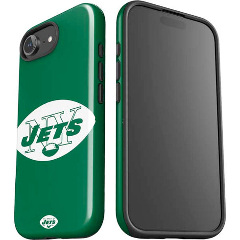 NFL New York Jets Retro Logo iPhone 16e Impact Case