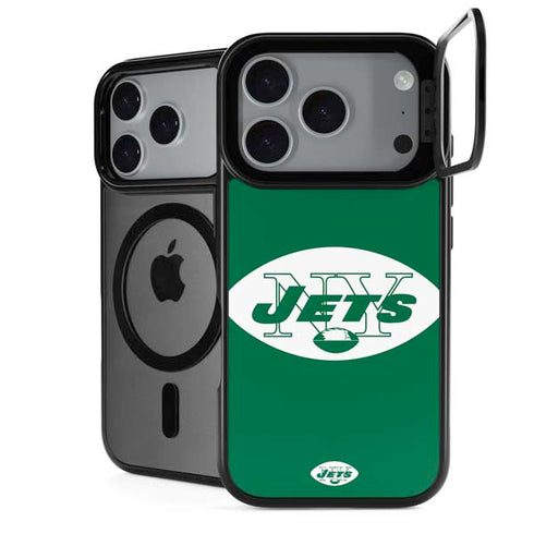 NFL New York Jets Retro Logo iPhone 18 Pro Kickstand Case