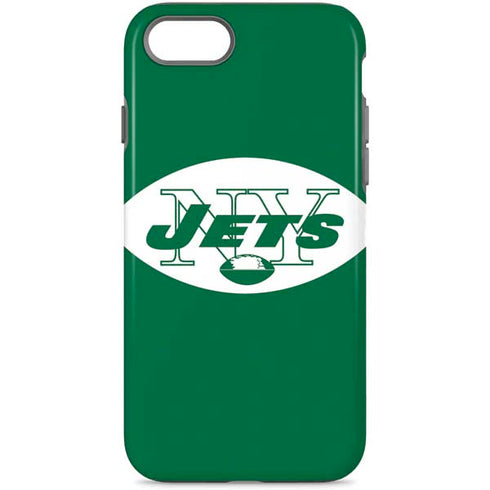 NFL New York Jets Retro Logo iPhone Cases