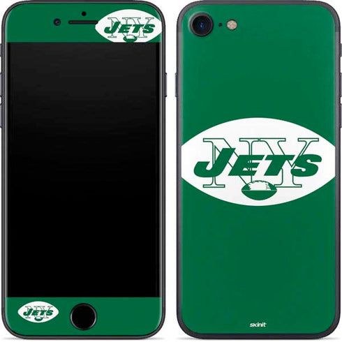 NFL New York Jets Retro Logo iPhone 8 Skin