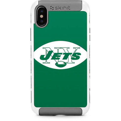 NFL New York Jets Retro Logo iPhone Cases