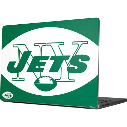 NFL New York Jets Retro Logo Apple MacBook Pro 14-inch Skin