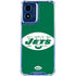 NFL New York Jets Retro Logo Moto G 5G (2024) Clear Case