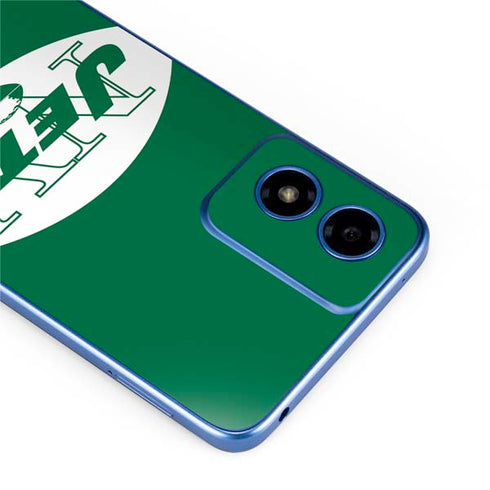 NFL New York Jets Retro Logo Moto G Play 4G (2024) Skin