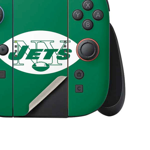 NFL New York Jets Retro Logo Nintendo Switch 2 (2025) Joy-Con Controller Skin