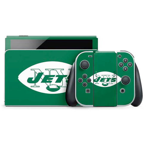 NFL New York Jets Retro Logo Nintendo Skins