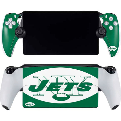 NFL New York Jets Retro Logo PlayStation Portal Remote Player Skin
