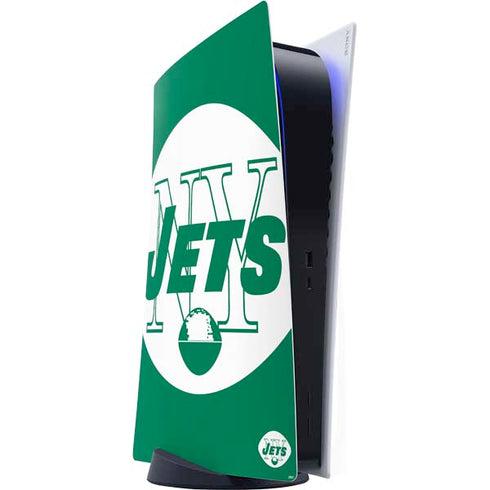 NFL New York Jets Retro Logo PlayStation PS5 Skins
