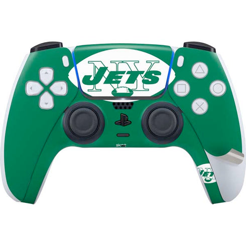 NFL New York Jets Retro Logo PS5 Pro Bundle Skin