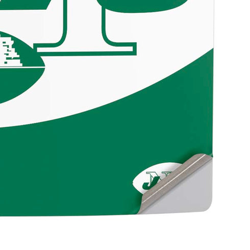 NFL New York Jets Retro Logo PS5 Pro Disk Console Skin