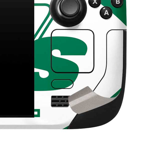 NFL New York Jets Retro Logo Steam Deck Handheld Gaming Computer Skin