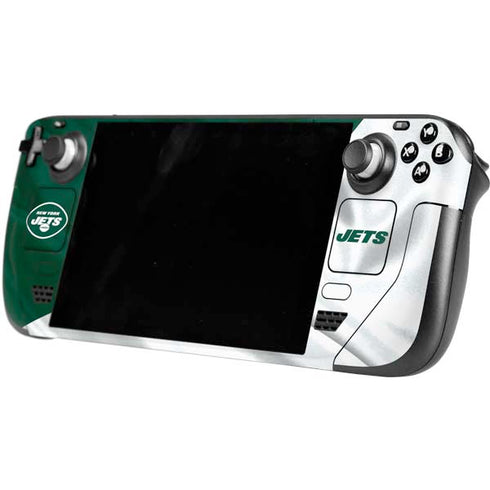 NFL New York Jets Steam Deck Handheld Gaming Computer OLED Skin