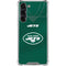 NFL New York Jets Team Jersey Galaxy S24 FE Clear Case