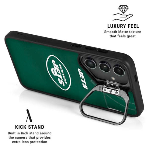 NFL New York Jets Team Jersey Galaxy S25 Kickstand Case