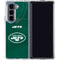 NFL New York Jets Team Jersey Galaxy Z Fold5 5G Clear Case