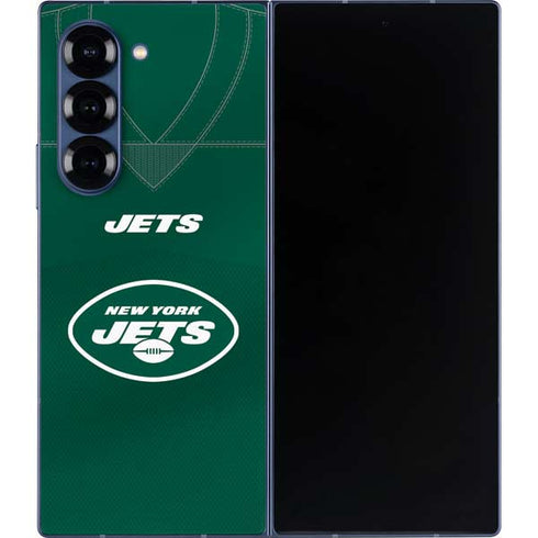 NFL New York Jets Team Jersey Galaxy Z Fold6 Skin