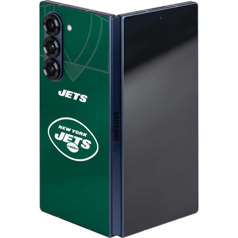 NFL New York Jets Team Jersey Galaxy Z Fold6 Skin