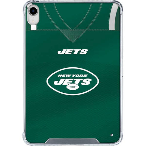NFL New York Jets Team Jersey iPad 11th Gen (2025) Clear Case