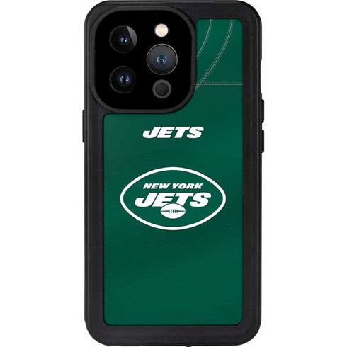NFL New York Jets Team Jersey iPhone 15 Pro Waterproof Case