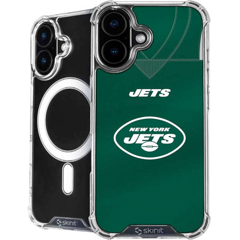 NFL New York Jets Team Jersey iPhone 16 MagSafe Case