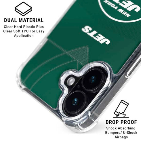 NFL New York Jets Team Jersey iPhone 16 MagSafe Case