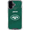 NFL New York Jets Team Jersey iPhone 16 Plus Clear Case