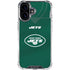 NFL New York Jets Team Jersey iPhone 16 Plus Clear Case