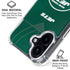 NFL New York Jets Team Jersey iPhone 16 Plus Clear Case