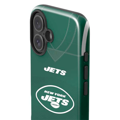 NFL New York Jets Team Jersey iPhone 16 Plus Impact Case