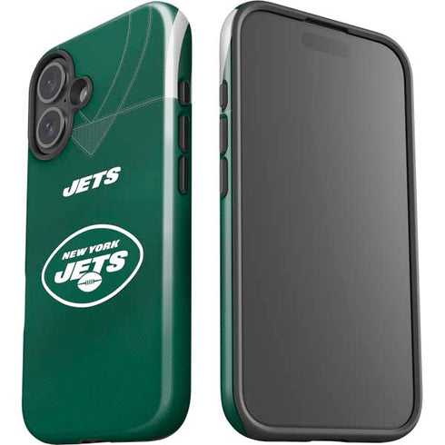 NFL New York Jets Team Jersey iPhone 16 Plus Impact Case