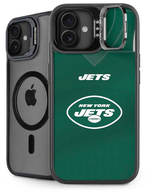 NFL New York Jets Team Jersey iPhone 16 Plus Kickstand Case