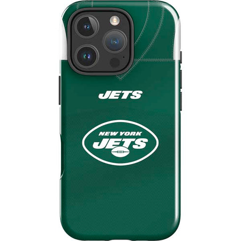 NFL New York Jets Team Jersey iPhone 16 Pro Impact Case