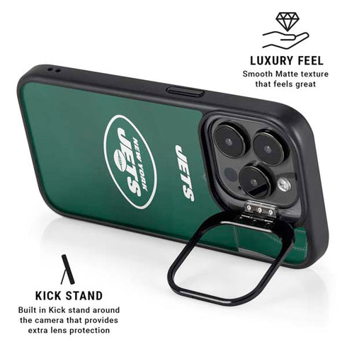NFL New York Jets Team Jersey iPhone 16 Pro Kickstand Case
