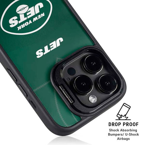 NFL New York Jets Team Jersey iPhone 16 Pro Max Kickstand Case