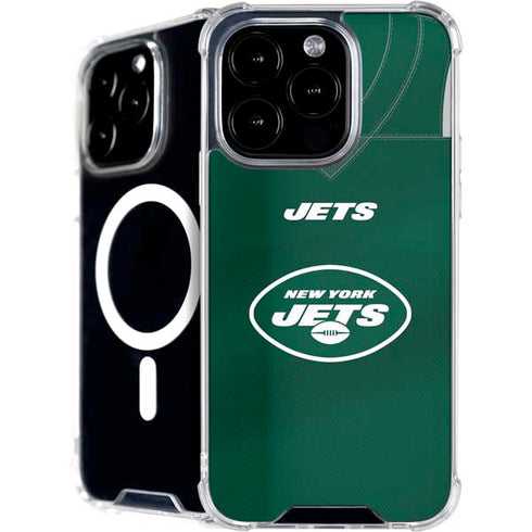 NFL New York Jets Team Jersey iPhone 16 Pro Max MagSafe Case