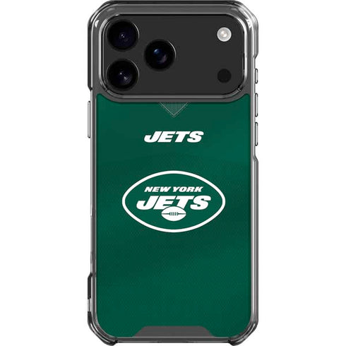 NFL New York Jets Team Jersey iPhone 18 Pro Max Clear Case