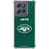 NFL New York Jets Team Jersey Moto G 5G (2025) Clear Case