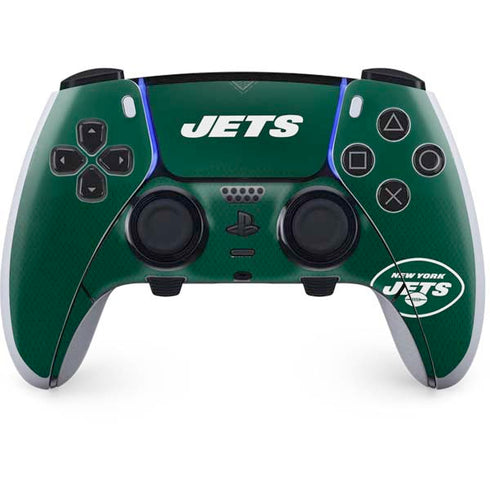 NFL New York Jets Team Jersey PS5 DualSense Edge Pro Controller Skin