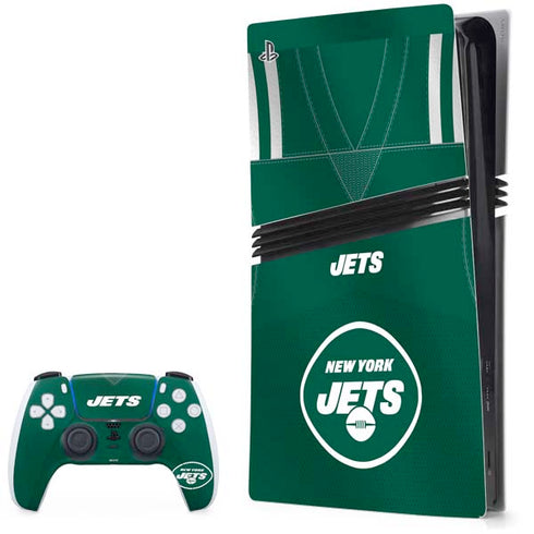 NFL New York Jets Team Jersey PS5 Pro Bundle Skin