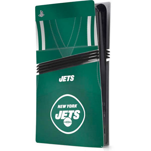 NFL New York Jets Team Jersey PS5 Pro Console Skin