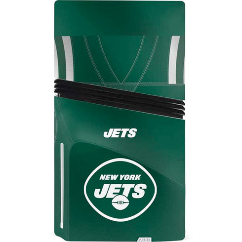 NFL New York Jets Team Jersey PS5 Pro Disk Console Skin