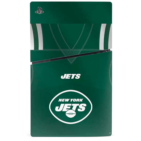 NFL New York Jets Team Jersey PS5 Slim Digital Edition Console Skin