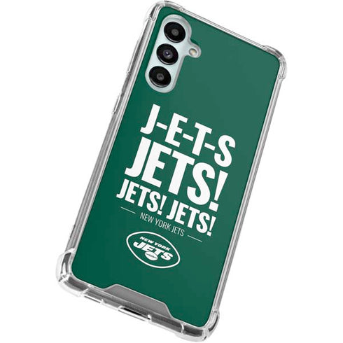 NFL New York Jets Team Motto Galaxy A16 5G Clear Case