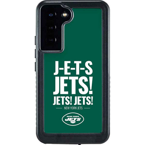 NFL New York Jets Team Motto Galaxy S24 Plus Waterproof Case